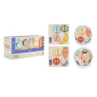 PS873: Wooden Cut And Serve Fruit Set